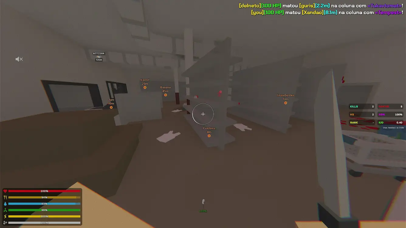 Screenshot 1 do cheat Unturned Arcane para Unturned